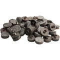 SoftTouch 1" Round Nail-On Felt Furniture Sliders, Protective Heavy-Duty Felt Pads for Wood Furniture and Hard Surfaces, 48-Count, Brown - color: Brown, size: 1 Inch, style: Value Pack