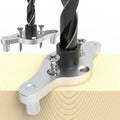 Floating Shelf Bracket Dowel Jig Kit - 1/2 Inch Drill Bit Included - Self-Centering Drill Guide for Hidden Shelf Brackets - DIY Woodworking Tool for Invisible Shelves and Mantels