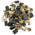 Electric Carbon Motor Brushes, 30Pcs Angle Grinder Carbon Brushes Replacement Repair Kit The Maintenance of Motors 6.5x13.5x18mm 153A - size: 153A