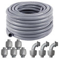 3/4" Dia Liquid Tight Conduit 50 FT,Flexible Non-Metallic - size: 3/4IN,50FT