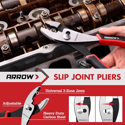 ARROW 4-Piece Pliers Set, CR-V Steel