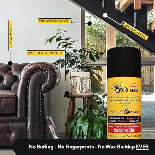 The Original Bee's Wax Old World Formula Furniture Polish - 2 Pack - size: 17 Ounce (Pack of 2)