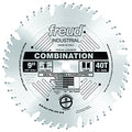 Freud LU84M009: 9" x 40T Combination Blade - style: 9-Inch 40 Tooth ATBF Combination Saw Blade with 5/8-Inch Arbor