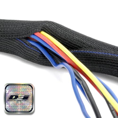 Design Engineering Easy Loom 1/2" (13mm) x 12' Split Sleeve Wire and Hose P - size: 1/2" (13mm) x 12'