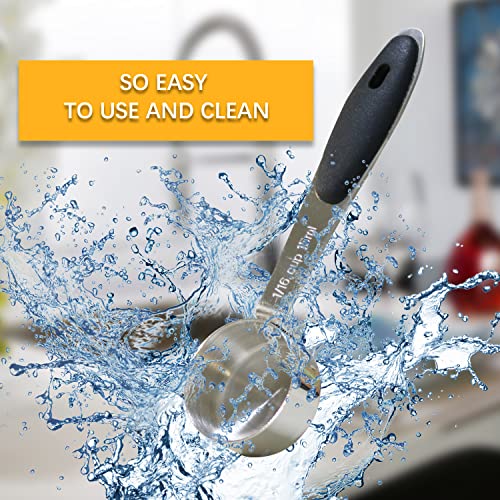 2PCS 1/16cup(15ml) Measuring Cup, Stainless Steel Measure Scoop - size: 1/16cup