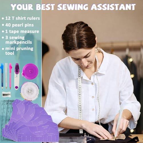 QUKLOGEN Sublimation Shirts Tool Kits with Portable mat for Ironing - color: Purple C
