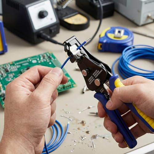 haisstronica 3 in 1 Automatic Wire Stripper, AWG 14-26, 7-Inch Tool