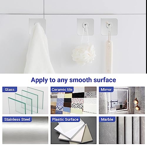 Wall Hangers Without Nails, 20 Packs Self Adhesive Hooks,Hevy Duty No Nail Picture Hanging Hooks,13 LB Load Max - style: 20 Packs Wall Hangers Without Nails