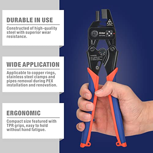 iCrimp PEX Removal Tool for F2098 Stainless Steel Clamps&F1807 Copper Rings