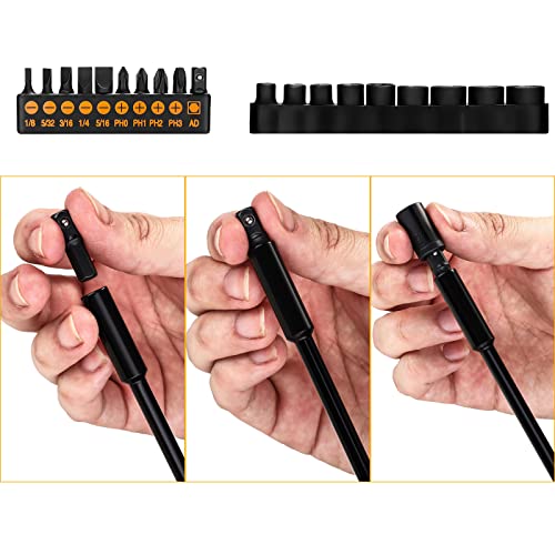 DEKOPRO Tool Kit Set Box Home Repair Tools Basic Hand Toolbox Sets 148Piece - color: Black