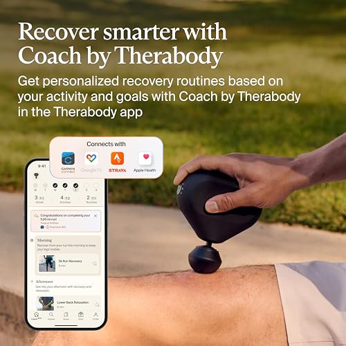 TheraGun Therabody Mini 3rd Gen Massage Gun | Travel Essential, Black