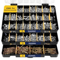 Bonost 2300-Piece Nuts and Bolts Assortment Kit with Asorted Screws, 3 Tray