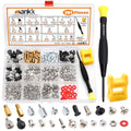 mankk 23 Sizes M.2 Computer Screws Motherboard Standoffs Laptop Screws for Motherboard,HDD Hard Drive,SSD,PC Case,PC Fan,ATX Case,CD-ROM - color: Multi-201PCS