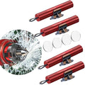 4 Pack Safe Hammer,Seatbelt Cutter and Window Glass Breaker Keychain,Auto Rescue Tool,Underwater Window Breaker,Window Breaker Tool for New Cars, Car Emergency Kit - color: Red+Red+Red+Red