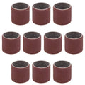 uxcell 1/2 Inch x 1/2 Inch Sanding Sleeves 400 Grits Sandpapers Band Drums 10 Pcs - size: 400 Grits