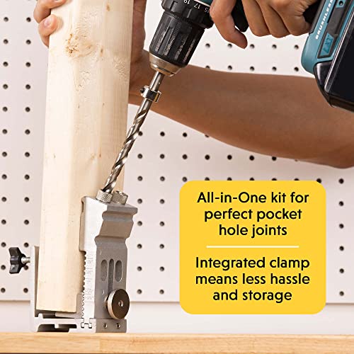General Tools 854 Adjustable Pocket Hole Jig - style: 53 pcs. Adj. Jig Kit