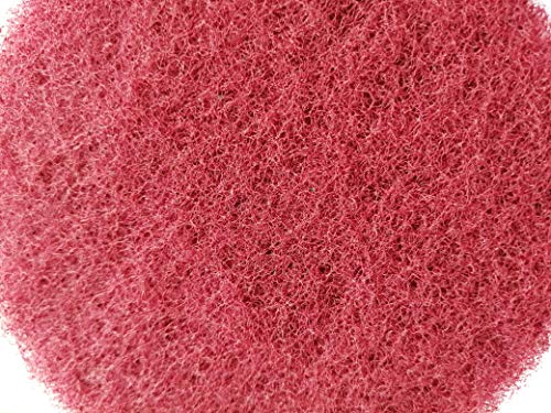 20 Pieces Scrub Pads Drill Power Brush Tile Scrubber Scouring Pads Cleaning Kit Including 2 Kinds of Abrasive Buffing Pads Replacement for Home Kitchen House Indoor Outdoor Cleaning (5 Inch) - size: 5 Inch