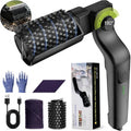 Electric Grill Brush, Cordless Rechargeable BBQ Grill Cleaner with 180° Adjustable Head, Powerful 3-Speed Motor, Stainless Steel Brush Head for Outdoor Grill, BBQ Grates, Gas Grills & Griddles