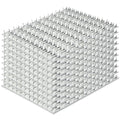 10 Pcs Truss Plates 6 x 8, Pronged Truss Mending Plates with Nail Teeth, Galvanized Truss Brackets for Truss to Rafter Wood Connections, Steel Repairing Plates - size: 6"x8"