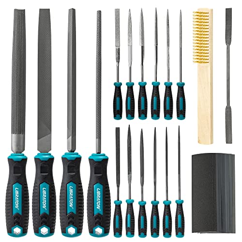 LIBRATON 31PCS Metal File Set, Metal Files, 12 Needle Files - style: Metal File-31PCS