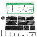 481PCS M3 Screw Assortment Kit, 12.9 Alloy Steel Hex Socket Cap Bolts - size: M3 481pcs 3