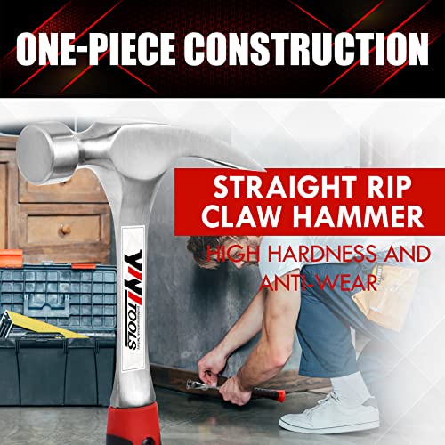 Claw Hammer forged in one piece- 16OZ - size: 16oz - Forged In One Piece