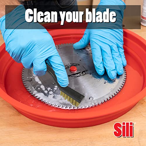 Deluxe Saw Blade Cleaner Kit w/Trend Spray Bottle Cleaner & 3 Wire Brushes