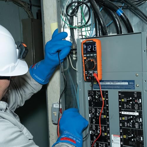 Klein Tools MM720 Digital Multimeter, Auto-Ranging TRMS, Low Impedance (LoZ), 1000V AC/DC Voltage, 10A AC/DC Current, 60 MOhms Resistance - size: Digital Multimeter