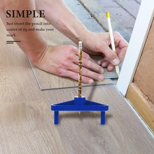 Uonlytech Center Scribe Tool Center Marking Gauge for Woodworking Line Scriber and Finder Marking Guide for Board Cutting Drilling Holes Assembly 5.11 X 1.77 X 1.18 in 1 Pack