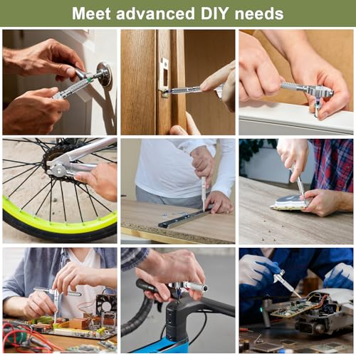 40-in-1 S2 Steel Magnetic Screwdriver Set with Case for DIY Repair