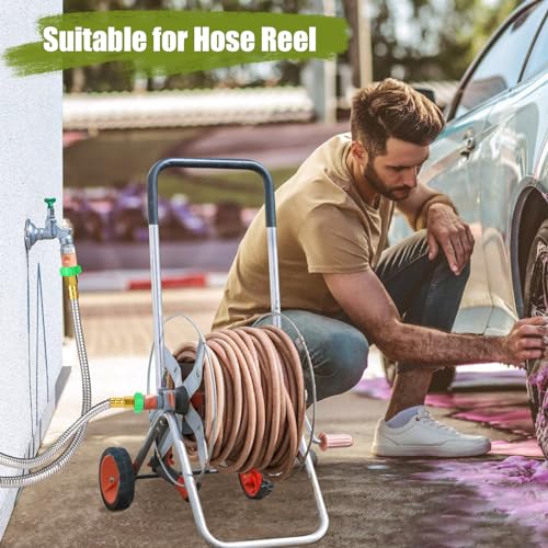 5ft Short Garden Hose with Double Female Connectors - size: 5ft