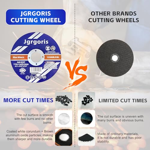 4 1/2 Cut Off Wheels,150 Pack Angle Grinder Cutting Wheel, 7/8" Arbor, DIY