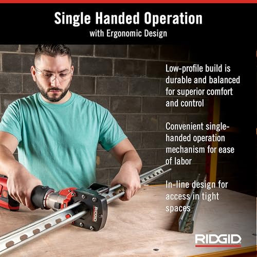 RIDGID 67193 Model RP 351 ProPress Standard Press Tool Corded Kit with Corded ProPress Tool, Press Tool Jaws (1/2" to 2"), and Case - style: Corded (no battery kit) W/ProPress Jaws (1/2" - 2" Jaws Capacity)