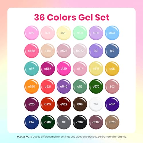 Beetles Gel Nail Polish Set with Base Glossy Matte Glitter Top Coat Nail Tools - color: Cold Shoulder