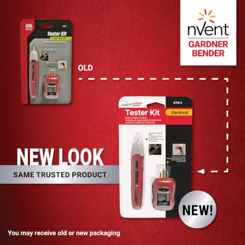 Gardner Bender GTK-2 Safety Kit, GVD-3504 Non-Contact Voltage Tester and GFI-3501 GFI Tester, 2-Piece