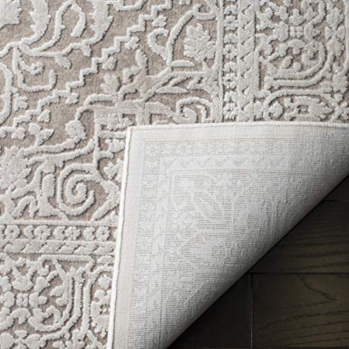 SAFAVIEH Reflection Runner Rug 2'3"x6', Beige & Cream RFT670A - color: Beige/Cream, size: 2'3" x 6' (Runner)