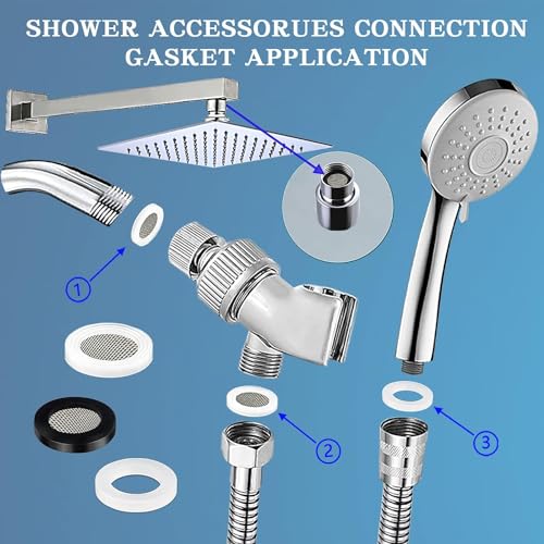 ZDBB 1000 Pcs 18 Size O Ring Kit+18 Size Rubber Washers Assortment Kit for Plumbing Faucet Water Pipe Garden Hose Washers Shower Heads Gasket Repair and Air or Gas Connections - size: 30 millimètres