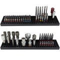 Free Zone Bit Organizer Set, 316-Hole 1/4" Hex Bit Toolbox Storage - color: Black