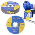 10 Pack 4 1/2 in Cut Off Wheel Cutting Wheels for Angle Grinders - style: 10 Pack