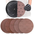 25 Pcs 9 Inch Mesh Sanding Disc Assortment for Drywall Sander | 80 120 180 240 320 Grit, Hook and Loop Anti-Clogging Dust Free Round Sandpaper for Wall and Popcorn Ceiling Removal - style: 9 Inch
