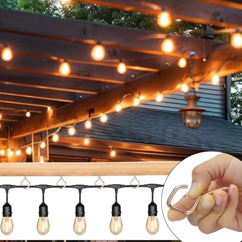 60 Pcs Rose Gold Eye Hooks Screw Heavy Duty,Ceiling Hooks for Hanging Plants,String Lights,Cup,Wind Chime,Bird Feeders. Plant Hanger Indoor&Outdoor - color: Rose Gold, size: 60Pcs