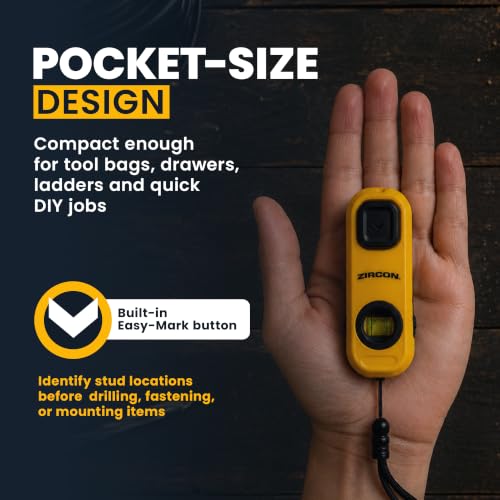 Zircon® StudScout™ Magnetic Stud Finder, No Batteries Required, 2-Pack