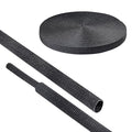 2 in 1 Ratio Automotive Heat Shrink Braided Sleeving 1/4''-66ft - size: 1/4''-66ft