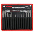 AMM 16PC Heavy Duty Punch Chisel Set, Cr-V for Metal Wood Automotive - size: 16PC