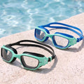 Vvinca Kids Swim Goggles, Swimming Goggles for Kids 3-14 Anti-Fog UV Protection No Leak Pool Glasses for Boys Girls - color: 11- Blue& Black