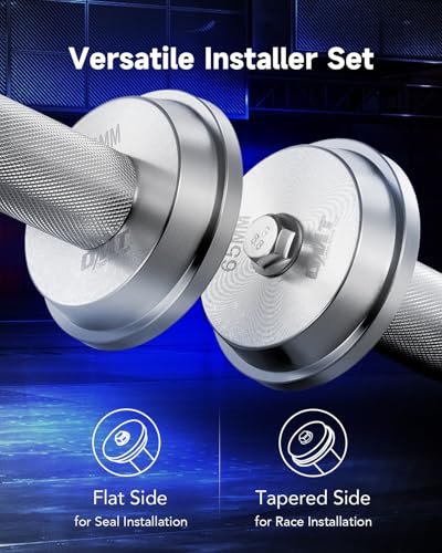 OMT Bearing Press Kit, 10pc Bearing Race and Seal Driver Set - size: 39.5 to 81 mm