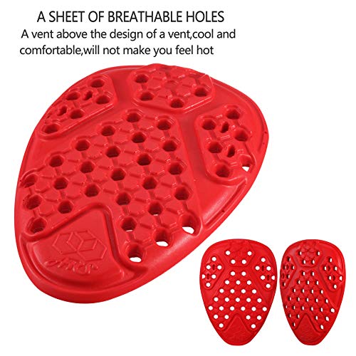 Surlim Hip Protector CE Insert Armor Motorcycle Pants Replacement Pads Pair - size: Hip