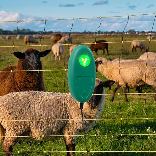 Electric Fence Tester with LED Indicator Lights for pulsed energizers, 1PC - style: 1 Pack