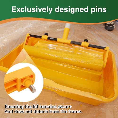 VOOMEY 18 Inch Paint Roller Frame, Adjustable 12-18" for Large Painting - size: 18"Paint Roller Frame