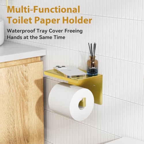 5-Pieces Brushed Gold Bathroom Accessories, 24 Inch Gold Towel Bar Set - color: Brushed Gold, size: 26 Inch (5 Pieces)